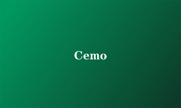 Cemo