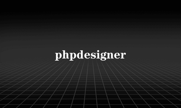 phpdesigner