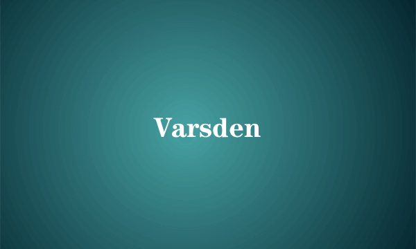 Varsden