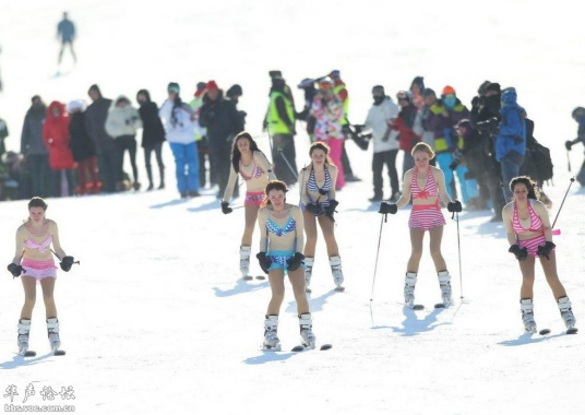 吉林比基尼滑雪大赛