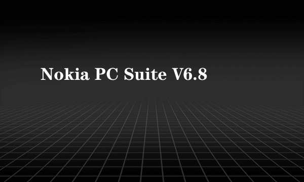 Nokia PC Suite V6.8