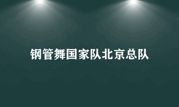 钢管舞国家队北京总队