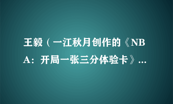 王毅（一江秋月创作的《NBA：开局一张三分体验卡》中的男主角）