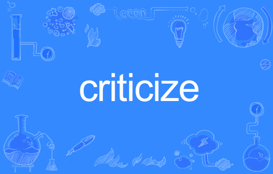 criticize