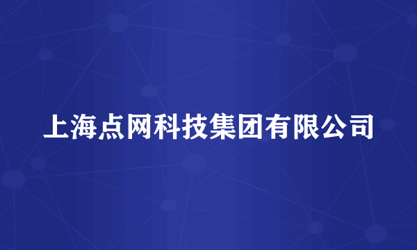 上海点网科技集团有限公司