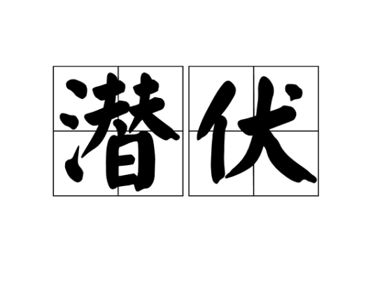 潜伏（汉语词语）