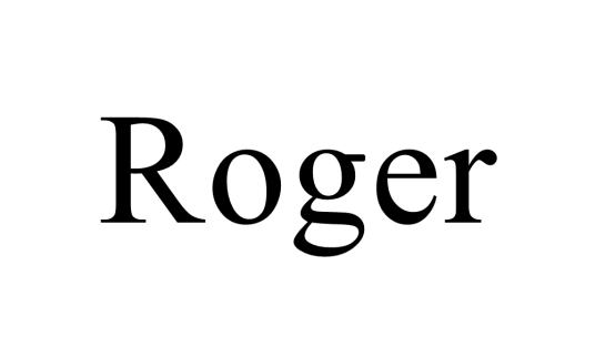 Roger（英语释义）