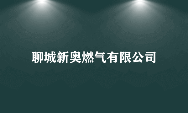 聊城新奥燃气有限公司