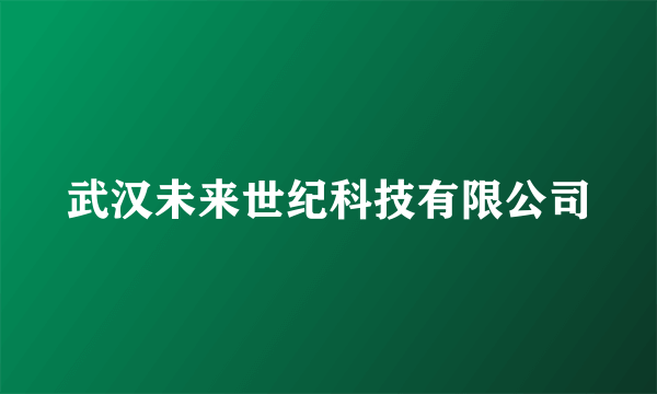 武汉未来世纪科技有限公司