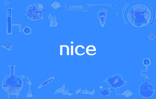 nice（网络流行语）