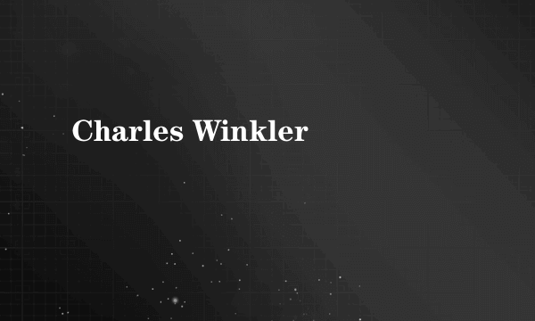 Charles Winkler