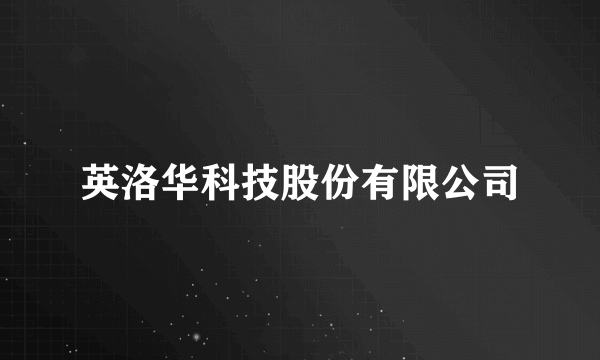 英洛华科技股份有限公司