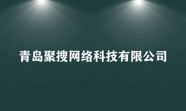 青岛聚搜网络科技有限公司