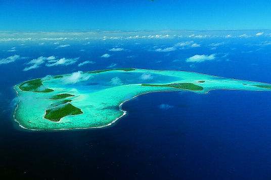 大溪地泻湖