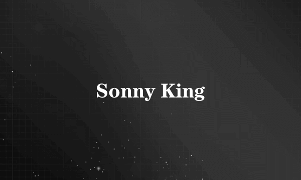 Sonny King