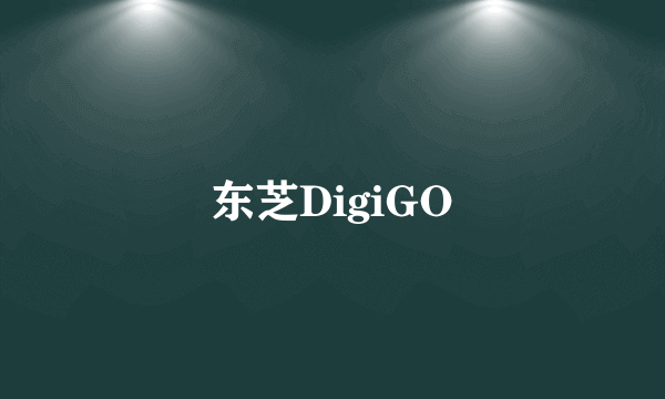 东芝DigiGO