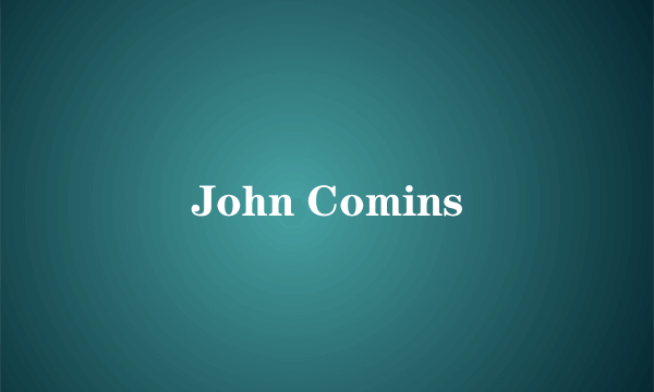 John Comins