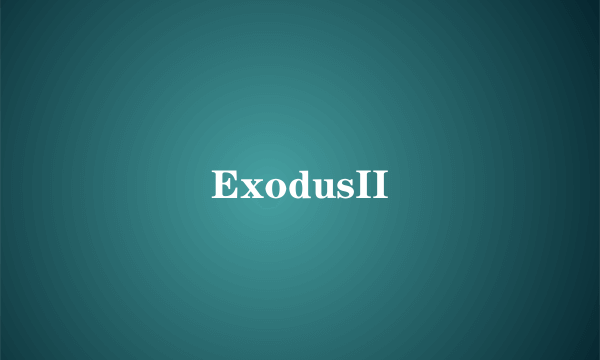 ExodusII