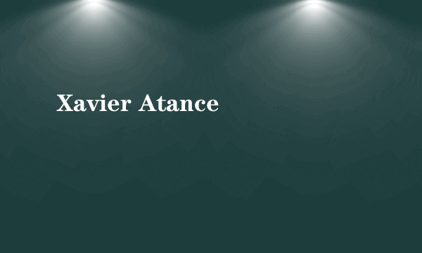 Xavier Atance