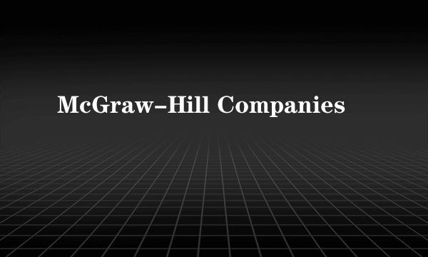 McGraw-Hill Companies