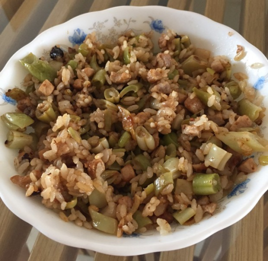 豆角干饭