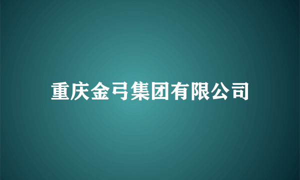 重庆金弓集团有限公司