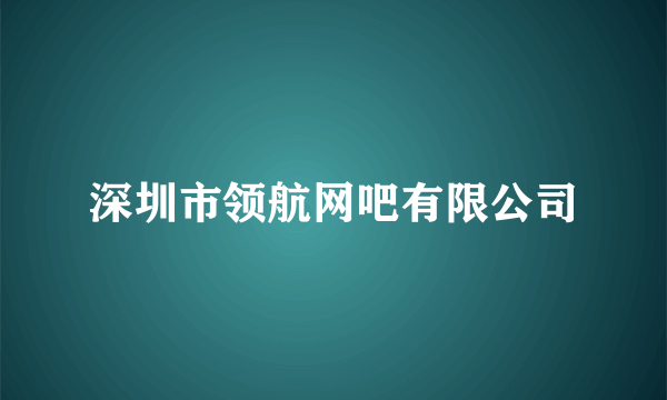 深圳市领航网吧有限公司