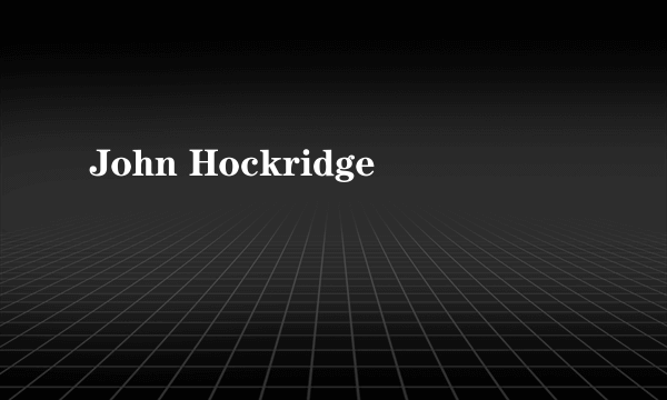 John Hockridge