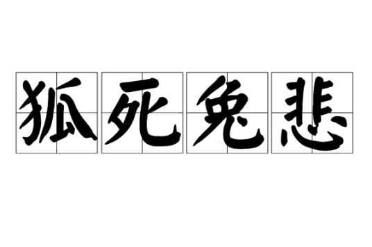 狐死兔悲