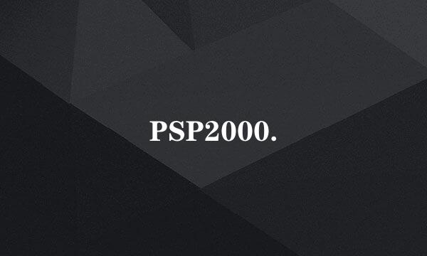 PSP2000.