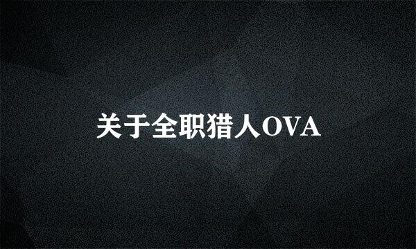 关于全职猎人OVA