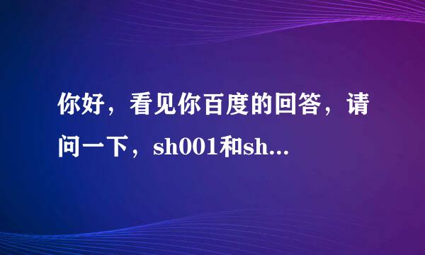 你好，看见你百度的回答，请问一下，sh001和sh003哪款拍照好看呢？还有夜晚和黑暗时候自拍的效果，谢谢！