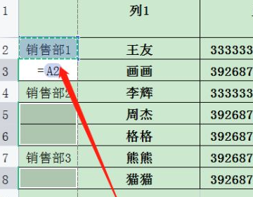 excel排序显来自示所有合并单元格的大小必须相同