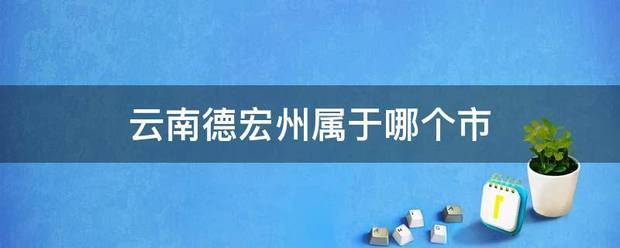 云南德宏的相究鸡宁州属于哪个市