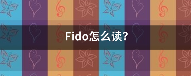 Fido怎么读？