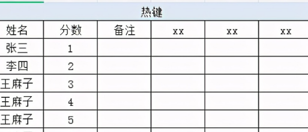 wps表格入门基础教程