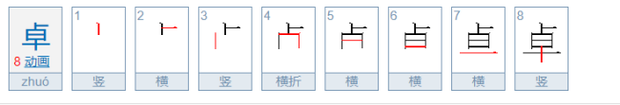 仝卓怎么读