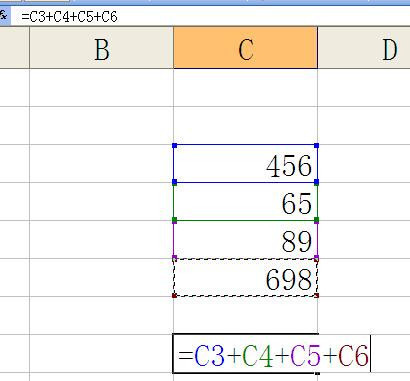 EXCEL表格怎么将数字求和，数字相加