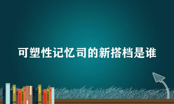 可塑性记忆司的新搭档是谁