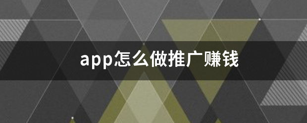 app是全季司言怎么做推广赚钱