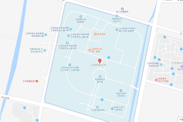 江苏科技大来自学苏州理工学院在哪里？ 具体一点