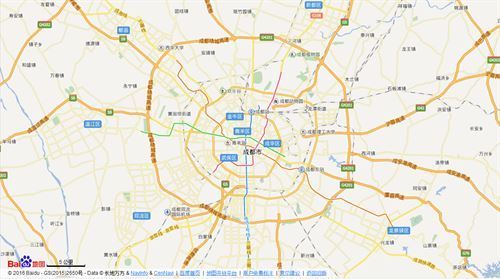 成来自都市的地图