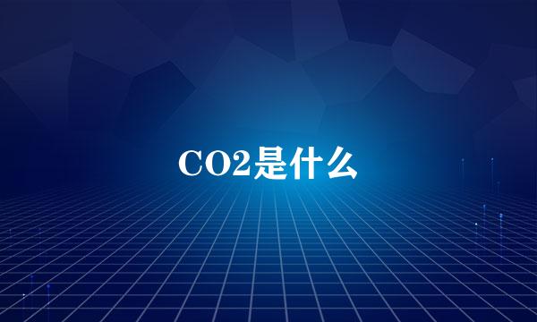 CO2是什么