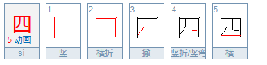 大写四字怎么写？