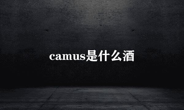 camus是什么酒