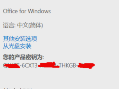 如何查看已安装office密钥