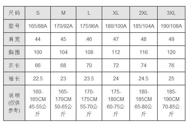 衣服X,L,XL.等代表多大的啊?