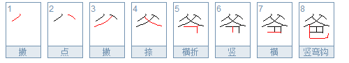 爸的组词有哪些词语