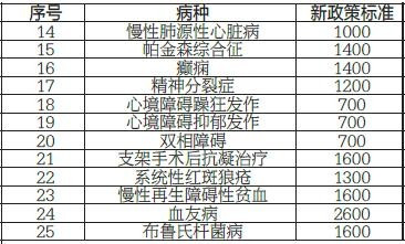 个人慢性病，国家补助一年多少钱？