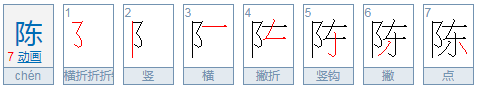 陈字五行属什么？